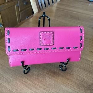Dooney & Bourke Florentine Fuchsia Wallet